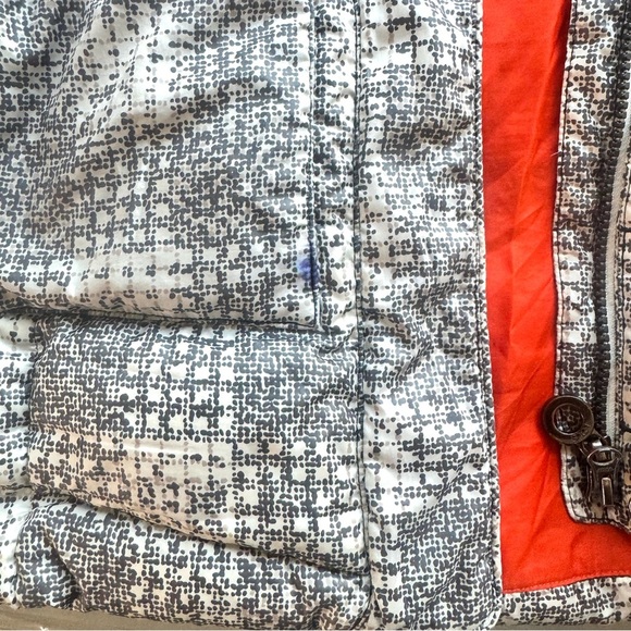 LOLE WINTER COAT WHITE GREY JACKET DUCK DOWN FILLED WOMAN SIZE XS - Picture 12 of 17